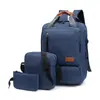Mochila Casual para Hombre Tres Piezas Transfronteriza para Viajes al Aire Libre Bolsa para Computadora Bolsa de Hombro de Gran Capacidad para Hombres y Mujeres