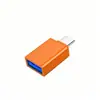 Adaptador OTG 3.0 Tipo-C a USB cargador rápido para teléfono móvil 6A convertidor de datos Android y otros universal