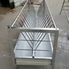 Bebedouro para ovelhas cocho para ovelhas cocho de alimentação uso duplo para seco e úmido novo material espessado correia transportadora cocho de couro cocho de dupla face