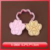 Molde para Galletas Serie Huella de Cachorro Linda Huella de Perro Dibujo Animado 3D Molde para Galletas Galletas Impresas Simuladas DIY