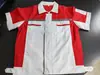 Ropa de Trabajo de Manga Corta de Verano para Hombres y Mujeres, Ropa de Trabajo de Verano a Bloques de Color Color Caramelo de Cuarta Generación, Uniformes a Bloques de Color para Talleres de Reparación de Automóviles