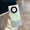 Adequado para Huawei Mate60 Tendência Mate60Pro Capa de Celular Luminous Magnética Fluorescente com Sensação de Pele Cobertura Total com Furo Grande