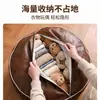 Puff Pudunna, capa de sofá preenchida com roupas velhas, almofada de chão para sala de estar e quarto, puff, banquinho baixo, banquinho preguiçoso