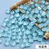 Lagos de Peixe de Vidro Mosaico 1200 Colorido Cristal Feito à Mão DIY Crianças Bar Lago dos Desejos Varanda