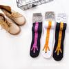Calcetines de Moda de Tiktok con Garras Divertidas en los Pies, Calcetines Fitness Adelgazantes Hasta la Rodilla, Calcetines Largos de Moda para Pantorrillas