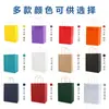Bolsa de papel kraft para desarrollar logo impreso bolso de compras para ropa para hacer tienda de gafas embalaje para panadería tarjeta blanca bolsa de regalo