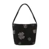 Bolsa Saco de Design de Nicho Fashionável Verão 2026 Nova Elegante Casual Texturizada Feminina de Ombro Transversal