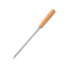 Conjunto de Churrasco de 16 Peças com Cabo de Madeira Pequeno Garfo de Aço Inoxidável Pá Ferramenta para Churrasco Combinação Estilo Churrasco Camping Acessórios para Churrasco
