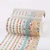 COCO1 Série de Doces Doces Frutados Conjunto de Fita Washi Dourada 10 Rolos Produto Transfronteiriço Estilo Menina
