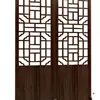 Nuevo biombo de estilo chino para sala de estar, plegable y móvil, de madera maciza, estilo chino, para entrada, dormitorio, divisor de barrera hueco