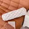 Almohada retorcida de lana de cordero, Almohada larga tejida para decoración de dormitorio y sala de estar, Cojín de felpa para sofá, Envío directo de una sola pieza