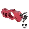 Cerradura de Manillar de Motocicleta Universal con Alarma, Bloqueo de Acelerador, Cerradura Antirrobo para Manillar de Motocicleta, Bloqueo de Bocina para Vehículo Eléctrico, Bloqueo de Freno