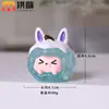 Ventas Directas de Fábrica Materiales Creativos Hechos a Mano DIY Resina Mixta Estéreo Simulada Adornos Lindos Accesorios para Coche Muñecas