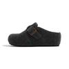 Zapatos de Algodón con Aumento Interior 2025 Nuevos Zapatos Estilo Coreano Otoño e Invierno Zuecos Birkenstock con Punta Forrados de Lana Zapatos Peludos para Mujer