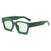 Gafas de sol cuadradas simples retro, gafas de sol de comercio exterior transfronterizo europeo y americano, montura negra, parasol, moda anti-ultravioleta