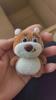 Muñeca de Monstruo de Tres Ojos Colgante de Lana Colgante Tejido a Mano Producto Terminado Muñeca de Ganchillo Hecha a Mano Colgante de Ganchillo Producto Terminado