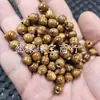 Cuentas de calabaza hueca de madera de 8*8 mm en color café champán, cuentas de calabaza tridimensionales para pulseras, collares y accesorios de joyería