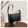 Bolsa de Axila Coreana de Nicho para Mulheres 2026 Novo Modelo Moda Retrô Quadrada Pequena para Comércio Exterior Bolsa de Mão Bolsa de Ombro