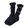 Calcetines de ballet con lazo para mujer, de longitud media, finos, de algodón puro, estilo japonés, de malla blanca, con boca de burbuja, para verano