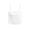 Camisola de encaje sexy sin espalda, puramente seductora, con copas en el busto, top corto versátil ajustado para el verano, top estilo chica caliente para mujer