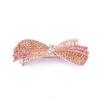 Horquilla de cristal sencilla de moda transfronteriza, horquilla para madre dulce, horquilla con clip de resorte en la parte posterior con diamantes de imitación, disponible al por mayor