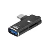 Novo Leitor de Cartão USB-C Adaptador OTG 3.0 para Celulares Android Leitor de Cartão OTG para Cartão de Memória TF