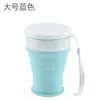 Venta al por mayor de fábrica Taza plegable de silicona Taza de viaje simple y creativa Taza portátil Taza para exteriores Taza retráctil