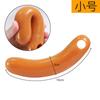 Marca Jiuai comercio exterior tapón anal suministros juguete sm látigo anal de cuentas anales tapón anal de silicona con forma grande
