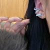 Pendiente de Clip para Oreja Tipo Dragón Dulce y Genial Diseño Único de Nicho Pendientes Personalizados de las Spice Girls Sin Agujeros en las Orejas en el Año del Dragón Pendiente de Clip Moda