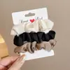 2026 Novo Elástico de Cabelo de Alta Elasticidade com Acabamento em Cetim, Toque de Luxo, Argola de Cabelo Dopamina de Verão para Mulheres, Elástico Fofo para Crianças