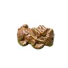 Colgante de Sándalo Natural Tallado Pixiu Atractor de Riqueza con Agujero Colgante para Pulsera Wenwan DIY Accesorios para Llaves