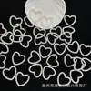 Perla Imitación ABS Perla Hueca con Agujero Forma de Corazón Pulsera DIY Cadena de Teléfono Colgante para Coche Accesorios de Perlas Venta al por Mayor