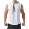 Chaleco con Capucha para Hombre Deportivo Verano Sudadera Jersey de Baloncesto Chaleco Chaleco Top Delgado sin Mangas Talla Extra Camiseta Base