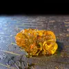 Adorno Pixiu de Cristal Amarillo, un Gran Regalo para Decoración del Hogar y Aperturas de Negocios, Artesanías de Cristal