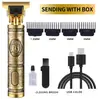 Aparador de Cabelo T9 Transfronteiriço Óleo para Cabeça Elétrica de Escultura Aparador Elétrico Adulto Artefato de Barbear Doméstico Aparador Elétrico Lavável para Homens