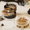 Ventas Directas de Fábrica Plato de Frutas Mesa de Café Caja de Dulces Bandeja de Exhibición de Bocadillos de Múltiples Capas Caja de Almacenamiento de Frutas Secas Envío Directo