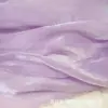 Fio de Gelo Spot Fio Catiônico Crepe de Seda Brilhante Organza Tecido para Camisa Hanfu de Manga Grande Seda Prateada Amassado