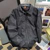 Chaquetas de Primavera y Otoño para Hombre y Mujer, Diseño High Street de Cuero PU, Nicho Retro, Holgadas, Versátiles, Chaquetas Casuales a la Moda