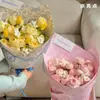 Abrazando el Amor por el Tiempo y el Espacio, Papel Grueso con Forma para Envolver Ramos de Flores, Papel Kraft para Empaque de Flores, Papel para Ramos de Rosas