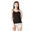 Suministro directo de fábrica 2021 Verano Nuevo Camisola de Seda Morera para Mujer Estilo Europeo y Americano Cuello en U Doble Tirantes de Seda para Mujer