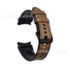 Espelho Cruzado em estoque para Samsung watt4/5/6 Watch Pulseira inteligente de 20mm pulseira de couro de silicone