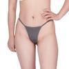 Calcinha Fio Dental de Algodão com Tiras Finas Estilo Europeu e Americano para Mulheres, Roupa Íntima Feminina T-Pants de Cintura Baixa Anti-Exposição para Dança e Esportes
