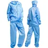 Respirável à Prova de Poeira Roupas Sem Poeira Roupas Limpas Proteção Contra Tinta Spray Roupas de Trabalho Masculinas Femininas Divididas Peça Única Corpo Inteiro Antiestático