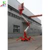 Veículo de trabalho aéreo de braço dobrável autopropulsado, instalação e manutenção de postes de iluminação pública, equipamento de elevação, personalização de veículos de elevação de canal estreito