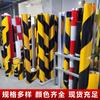 Fornecimento Direto da Fábrica de Filme Refletivo Amarelo, Preto, Vermelho e Branco Cruzamento de Túnel Adesivos de Advertência em PVC Filme Refletivo Anti-Colisão de Duas Cores