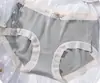 Ropa interior de algodón puro antibacteriana 7A para mujer, de cintura media, sin costuras, clase A, algodón para bebé, ropa interior sin costuras, transpirable, amigable con la piel, bragas para mujer