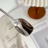 Cuchara Mezcladora Comercial de Acero Inoxidable 304, Cuchara Larga para Hielo, Cuchara de Bar, Cuchara para Miel, Cuchara Comercial para Café, Cuchara para Postres de Té con Leche