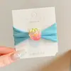 Elásticos de Cabelo de Frutas Infantis Que Não Danificam o Cabelo, Elásticos para Rabo de Cavalo, Elásticos de Alta Elasticidade para Meninas, Acessórios de Cabelo para Menininhas