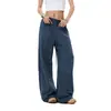 Design Americano Desconstruído Calças de Moletom Esportivas Casuais Masculinas e Femininas Nova Coleção Primavera e Outono Marca da Moda Retro Soltas de Pernas Largas Calças da Moda