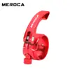 MEROCA Abrazadera de Asiento de Liberación Rápida Bicicleta Plegable Aleación de Aluminio 41MM Hebilla de Poste de Asiento 33.9MM Portafijación Fijo de Tubo de Asiento